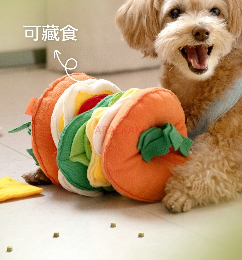 Food Energy Snacks - Cat hiding food consumes energy, dog
