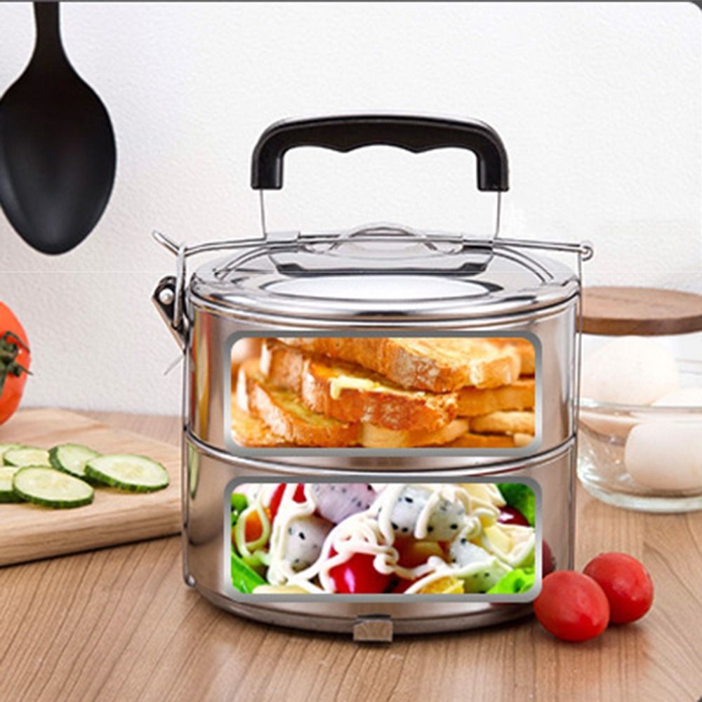 Round Stackable Lunch Snack Bo – Snacks Food Warmer Bewertung und Preis