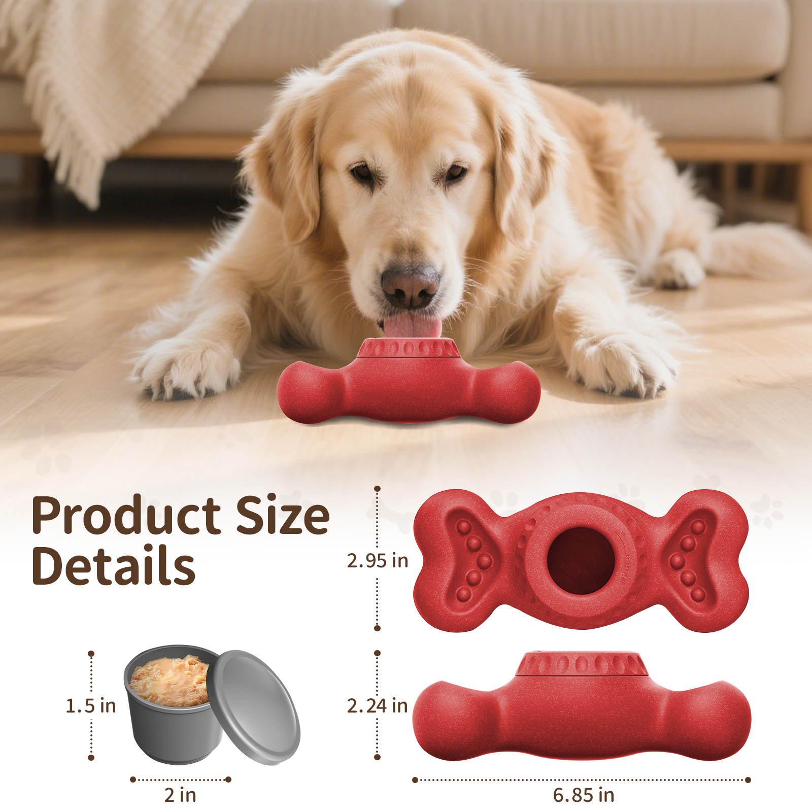 3in1 Chew Toy: Frozen Treat Di – Peanut Butter Snack Bewertung und Preis