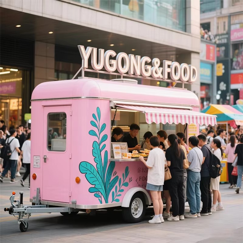 Portable Food Cart Trailer Cof – Food Snacks That Start With A Bewertung und Preis