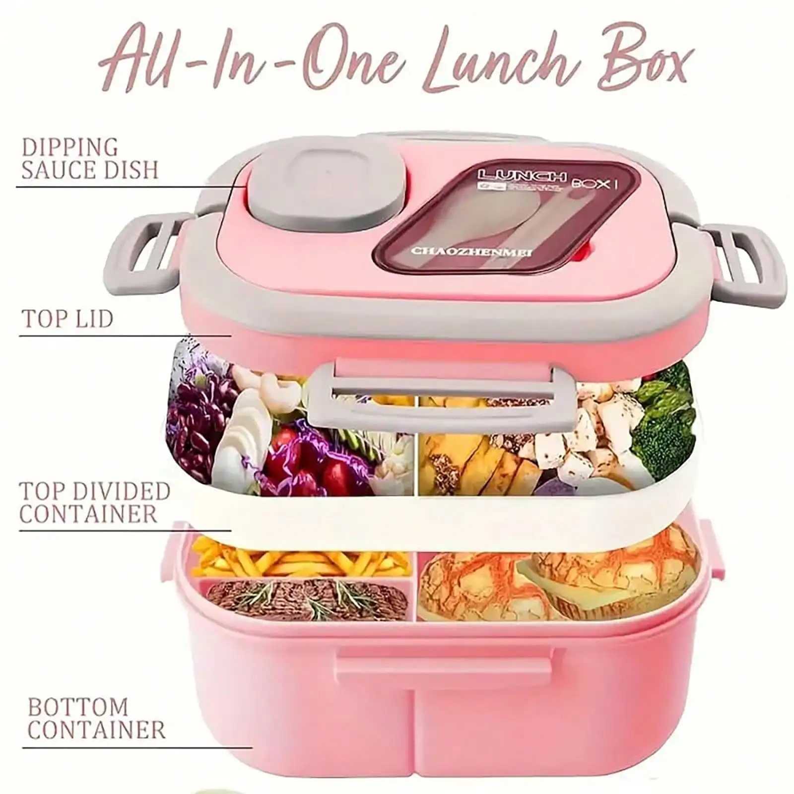 2-Layer Multi-Compartment Insu – Food Snacks For Picnic Bewertung und Preis