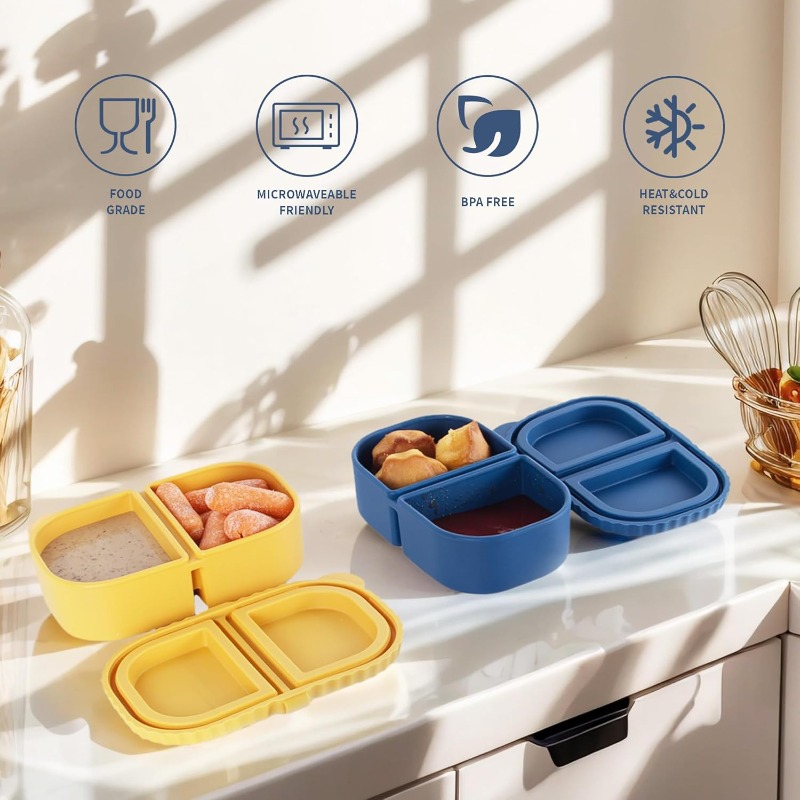 Reusable Silicone Snack Contai – Food Snacks For Picnic Bewertung und Preis