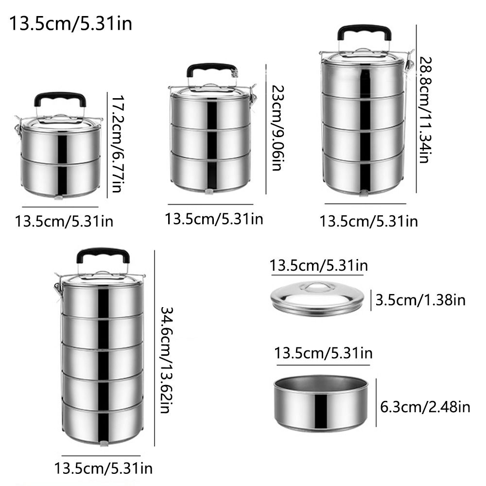 Stackable Lunch Snack Box Stai – Snacks Food Warmer Bewertung und Preis