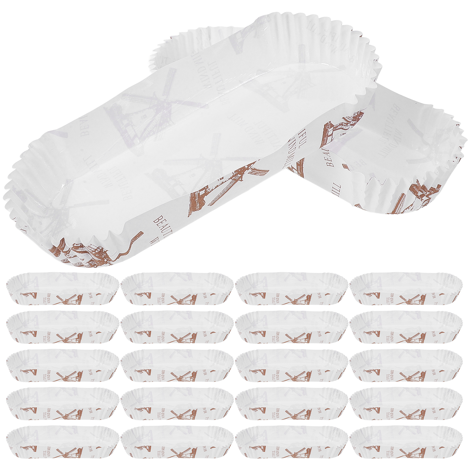 100 Pcs Hot Dog Tray Disposabl – Food Snacks For Picnic Bewertung und Preis