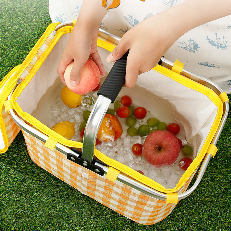 Retro Pastoral Lunch Bag Foldi – Food Snacks For Picnic Bewertung und Preis