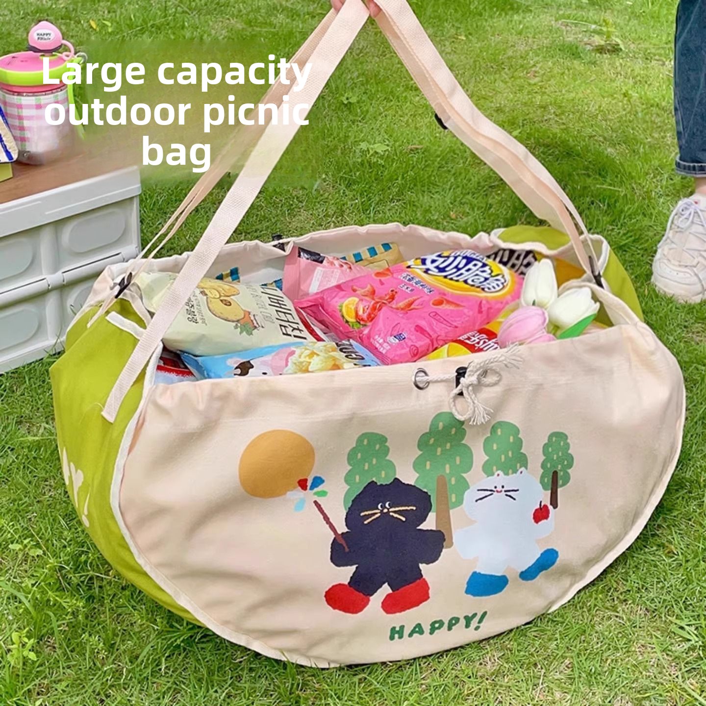 Large Capacity Car Storage Bag – Food Snacks For Picnic Bewertung und Preis