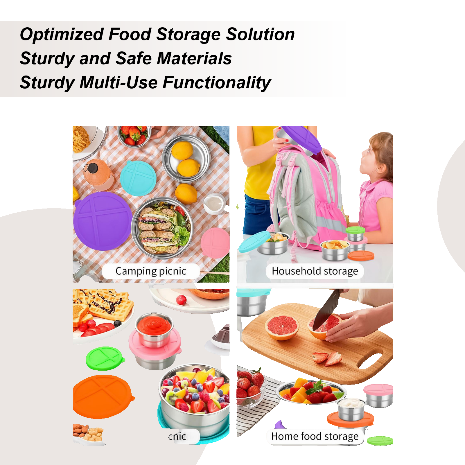 Stainless Steel Lunch Containe – Food Snacks For Picnic Bewertung und Preis