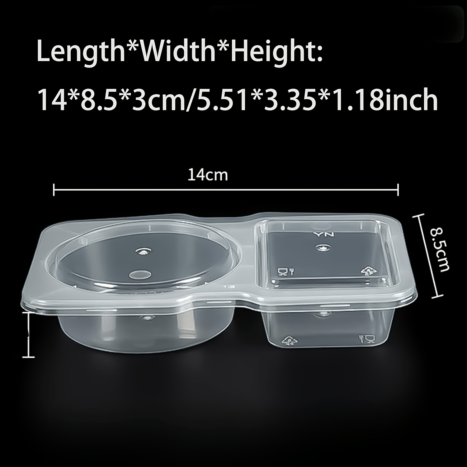 10Pcs Food Storage Containers  – Food Snacks For Picnic Bewertung und Preis