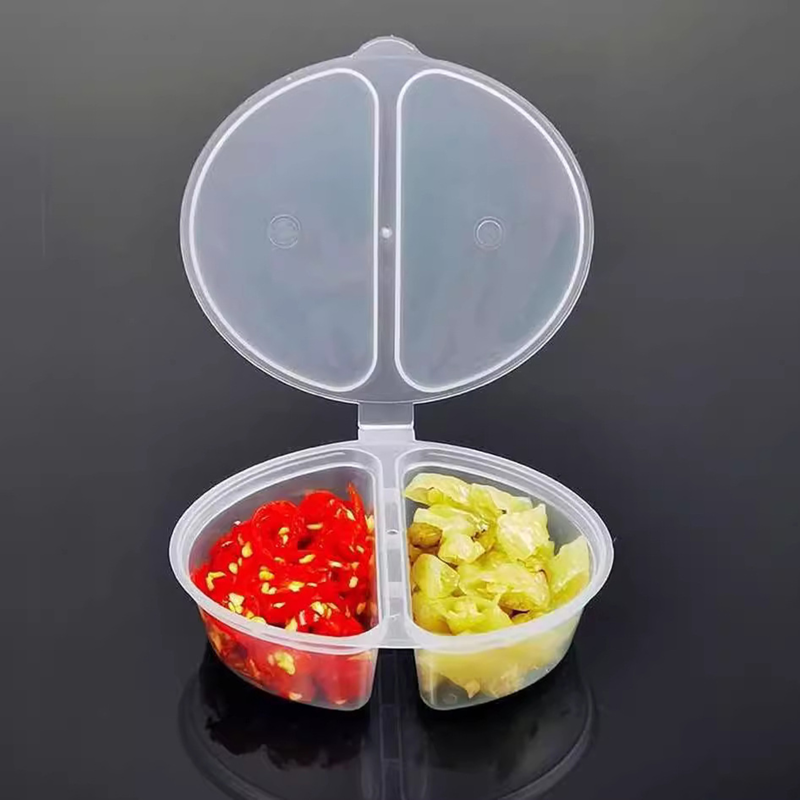 2 Compartment Snack Sauce Cont – Peanut Butter Snack Bewertung und Preis