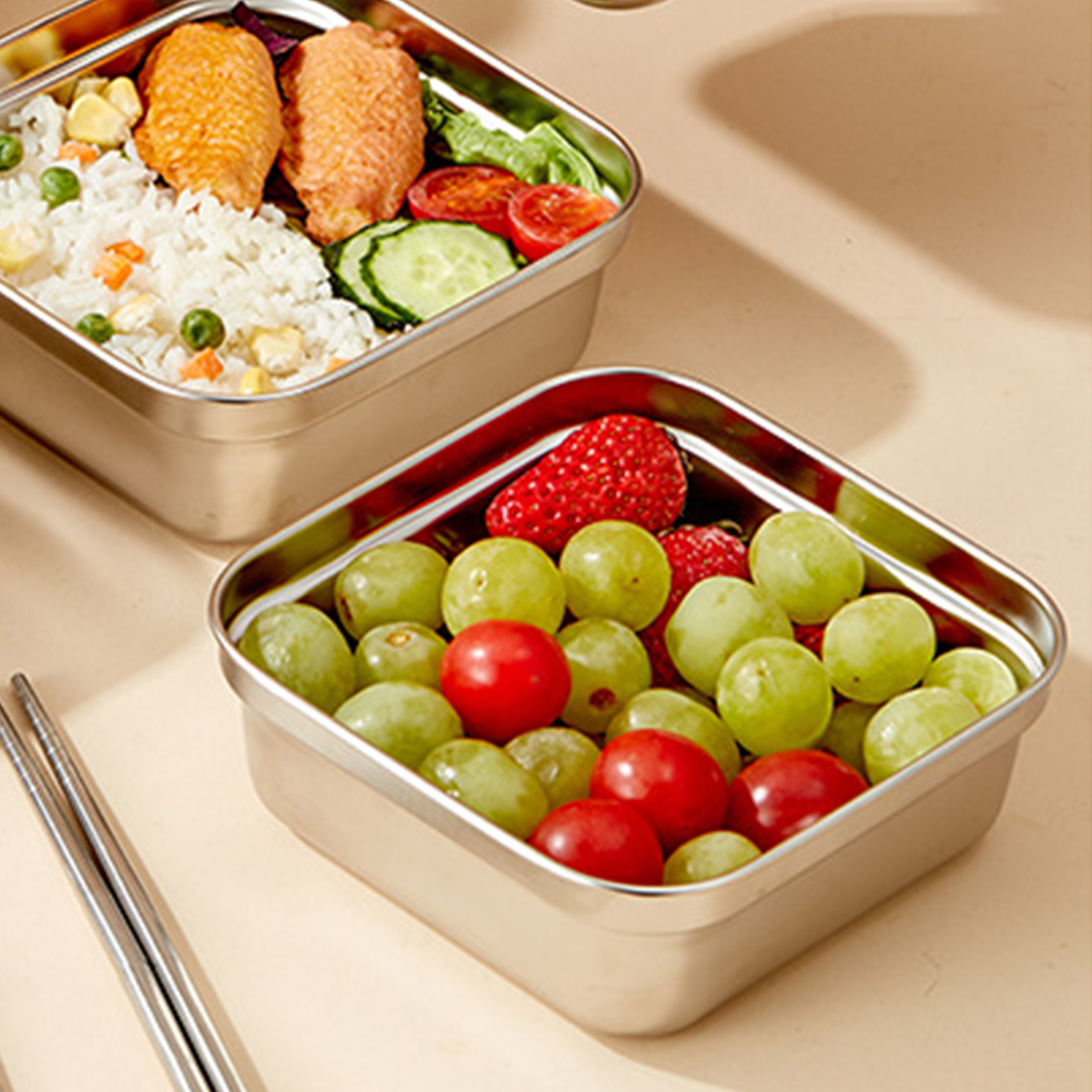 Stainless Steel Sandwich Box R – Food Snacks For Picnic Bewertung und Preis