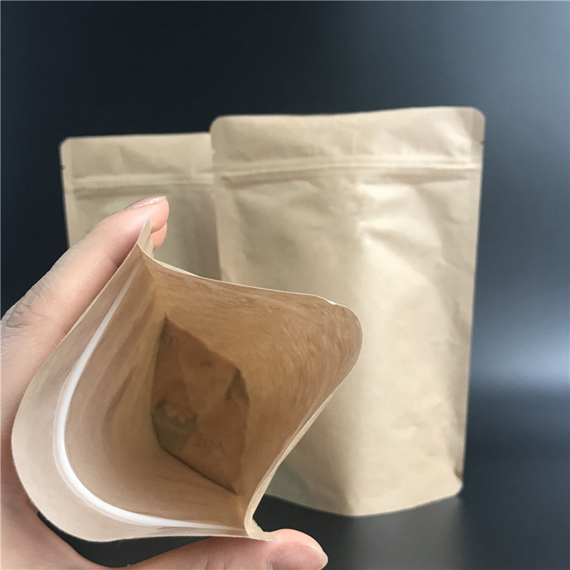 50pcs Resealable Doypack Brown – Food Energy Snacks Bewertung und Preis