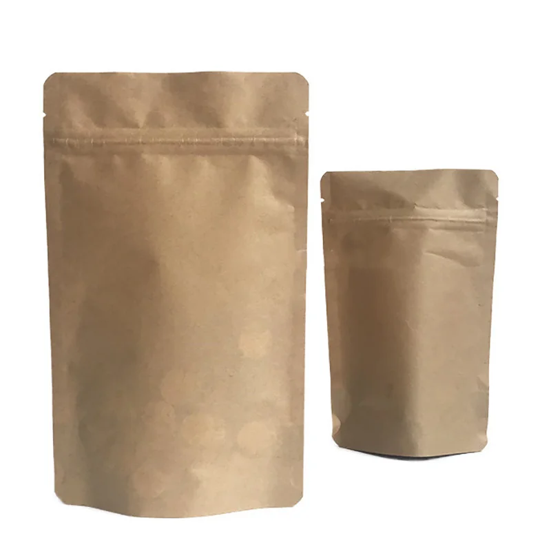 50pcs Resealable Doypack Brown – Food Energy Snacks Bewertung und Preis