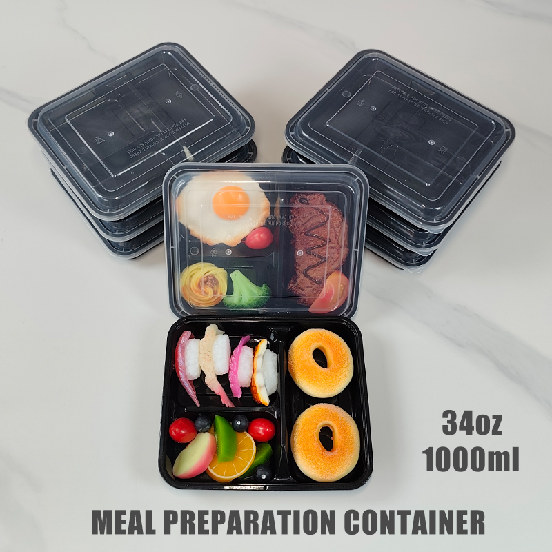 3-Compartment 34 Oz/1000 Ml, 1 – Food Snacks For Picnic Bewertung und Preis